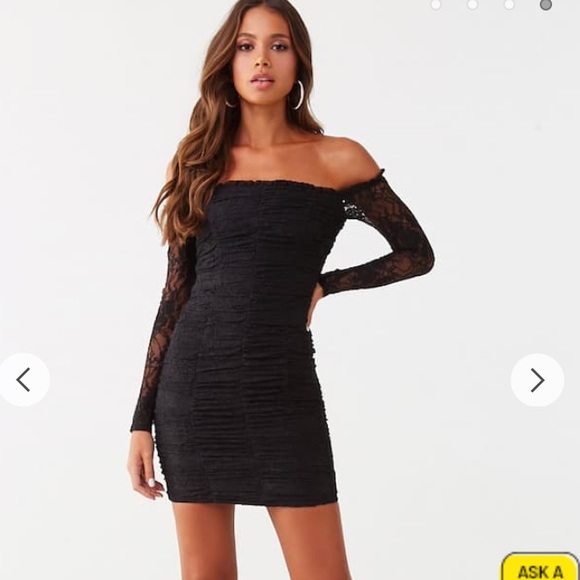 Dresses | Forever 2 Black Lace 